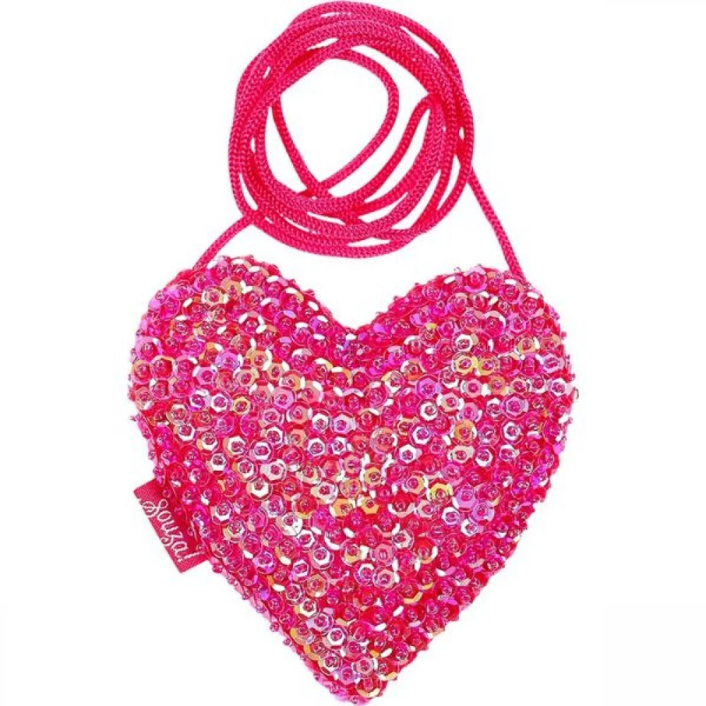 Souza! Τσαντάκι Ώμου Emma Καρδιά Φούξια - 1