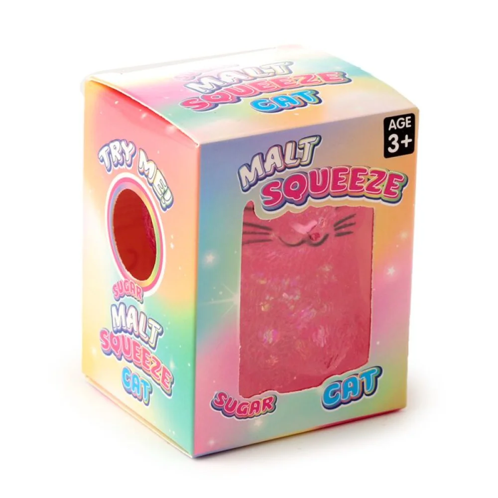 Puckator Παιχνιδάκι Squeezy Maltose Cat Stress σε 2 Σχέδια - 5