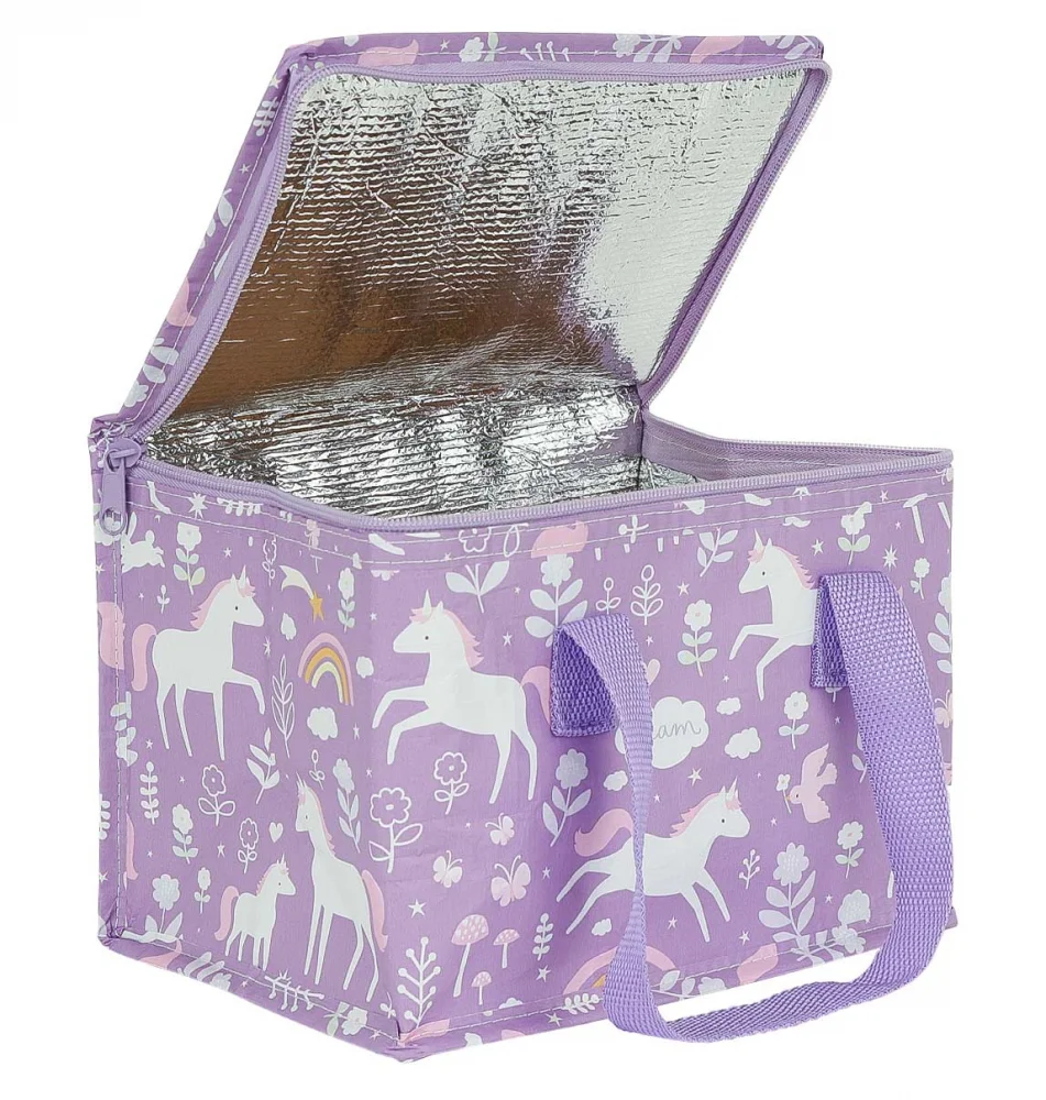 A Little Lovely Company Ισοθερμικό Τσαντάκι Φαγητού Unicorn Dreams - 2