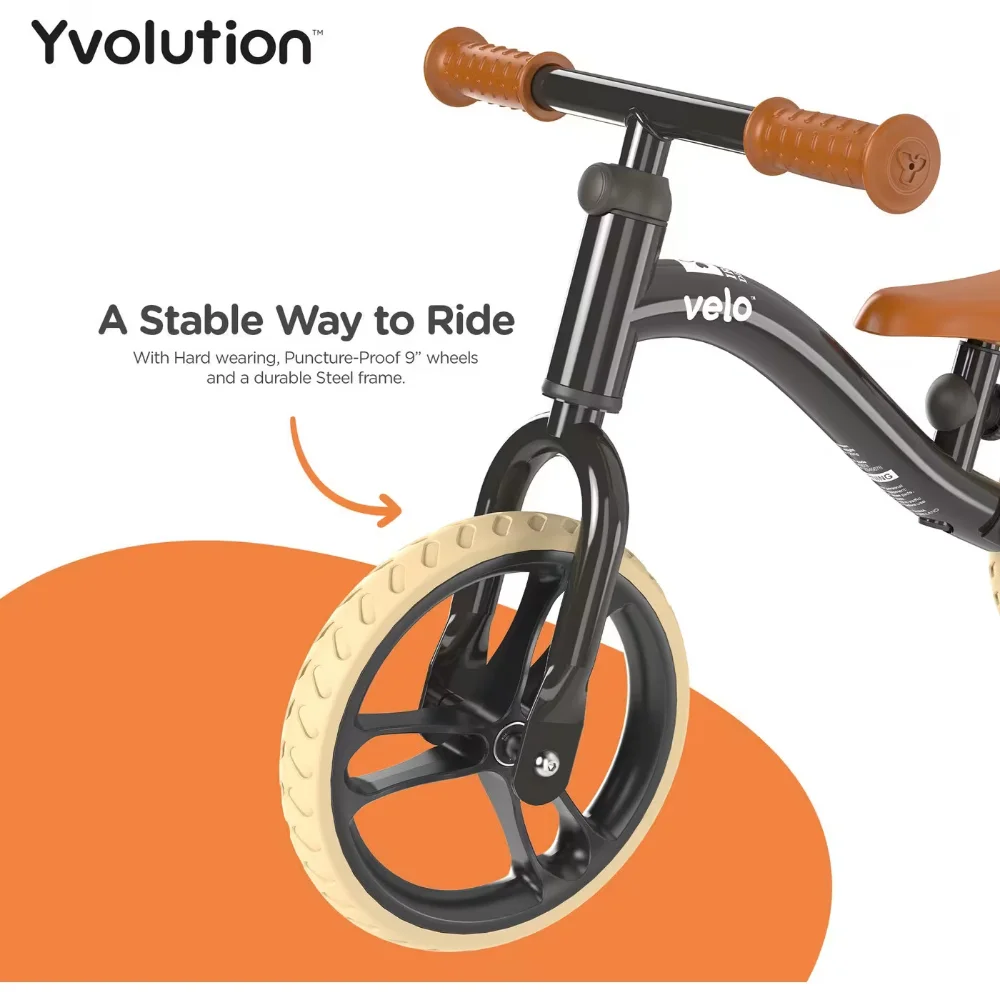 Y Volution Velo Junior 2021 Ποδήλατο Ισορροπίας Μαύρο - 2