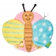 Moses Βελούδινο πορτοφολάκι  Πεταλόυδα και Μέλισσα - 1