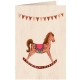 Cozywood Ξύλινη Κάρτα Little Horse - 2