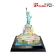 Cubic Fun 3D Παζλ Statue Of Liberty με Φωτισμό Led 37 τεμ. - 5