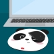 Legami Mousepad Panda - 2