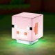 Paladone Φορητό Φωτιστικό Με Ήχο Minecraft Pig