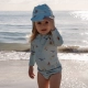 Little Dutch Παιδικό Καπέλο Ήλιου Ocean Friends Νο 3 (48,5-50 εκ.) - 7