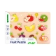 Tooky Toy Παζλ Σφηνώματα Φρούτα - 2
