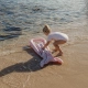 Little Dutch Στρώμα Θαλάσσης με Ουρά Γοργόνας Dreamy Mermaid - 5