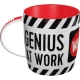 Nostalgic Κούπα Achtung Genius at Work 330 ml - 3
