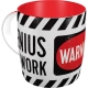 Nostalgic Κούπα Achtung Genius at Work 330 ml - 1