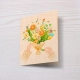 Cozywood Ξύλινη Κάρτα Anniversary Bouquet - 3