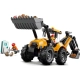 Lego City Yellow Backhoe Loader - 6