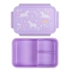 A Little Lovely Company Δοχείο Φαγητού Bento με Χωρίσματα Unicorn Dreams 1.2L - 2