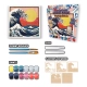 Splat Planet Ξύλινο Σετ Χειροτεχνίας Great Wave - 7