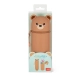 Legami Soft Silicone 2 σε 1 Κασετίνα Βαρελάκι Kawaii Teddy Bear - 5