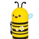 Legami Soft Silicone 2 σε 1 Κασετίνα Βαρελάκι Kawaii Bee - 5