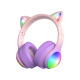 Kiddoboo Delulu Bluetooth Headphones DiscoBeats - Pink
