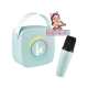 Kiddoboo Mini Karaoke Speaker & Mic + NikoletaTV - Blue