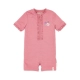 Little Dutch Ολόσωμο Κοντομάνικο Μαγιό Dreamy Pink Sparkle 12-24 μηνών