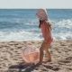Little Dutch Ολόσωμο Κοντομάνικο Μαγιό Dreamy Pink Sparkle 6-12 μηνών - 7