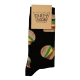 Dirty Socks  Unisex Κάλτσες Humburger Black