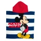 Dimcol Πόντσο Θαλάσσης Quick Dry Disney Home Mickey 50x100εκ. White-Dark Blue - 2