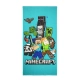 Dimcol Πετσέτα Θαλάσσης Quick Dry Mojang Minecraft 70x140 Blue - 1