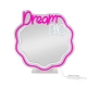 Legami Mirror With Neon Effect Led Light Its a Sign Dream Big - 3