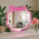 Legami Mirror With Neon Effect Led Light Its a Sign Dream Big - 5