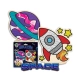 Splat Planet Mess Free Σετ Χειροτεχνίας με Πηλό Space - 1