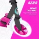 Y-Volution Πατίνι Neon Apex 145 Ροζ - 5