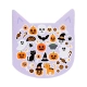 Puckator Βιβλιαράκι με Αυτοκόλλητα σε Σχήμα Γάτας Spooky Stickers 10 Σελίδες - 5