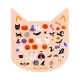 Puckator Βιβλιαράκι με Αυτοκόλλητα σε Σχήμα Γάτας Spooky Stickers 10 Σελίδες - 6