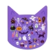 Puckator Βιβλιαράκι με Αυτοκόλλητα σε Σχήμα Γάτας Spooky Stickers 10 Σελίδες - 7