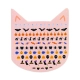 Puckator Βιβλιαράκι με Αυτοκόλλητα σε Σχήμα Γάτας Spooky Stickers 10 Σελίδες - 8