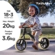 Y Volution Velo Junior 2021 Ποδήλατο Ισορροπίας Μαύρο - 6