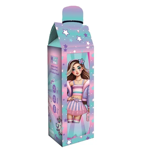Must Team Παγούρι Θερμός Ανοξείδωτο με Καπάκι Fashion Girl 500 ml