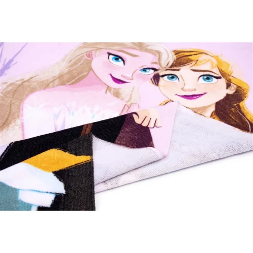 Dimcol Πετσέτα Θαλάσσης Quick Dry Disney Home Frozen 70x140 εκ. Pink