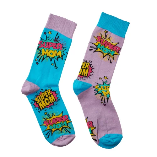 Dirty Socks Κάλτσες Super Mom
