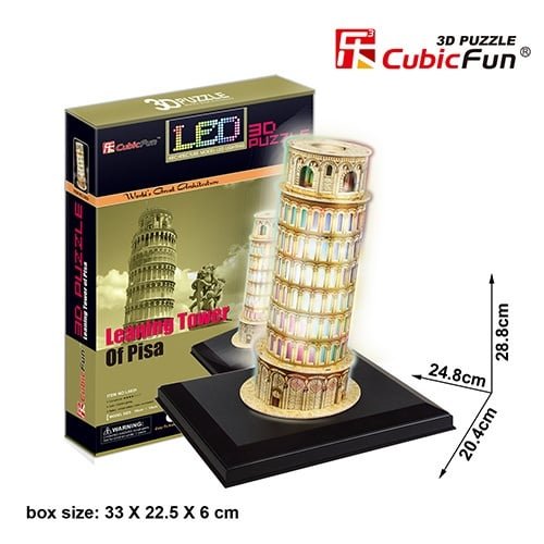 Cubic Fun 3D Παζλ Ο Πύργος της Πίζας 15 τεμ. - 1
