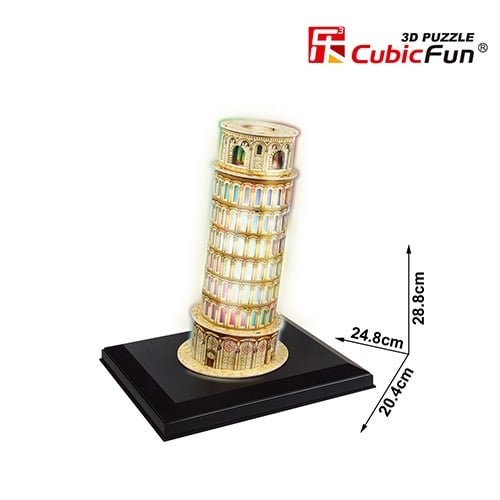 Cubic Fun 3D Παζλ Ο Πύργος της Πίζας 15 τεμ. - 3