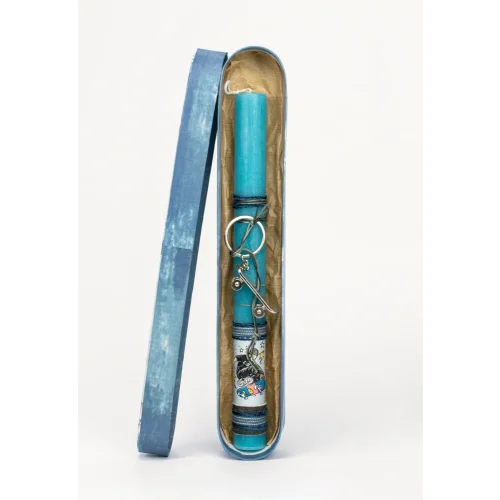 Λαμπάδα Στρογγυλή Χοντρή Μπρελόκ Skateboard