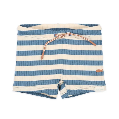 Little Dutch Παιδικό Μαγιό για Αγόρια Ocean Blue Stripes 12-24 μηνών