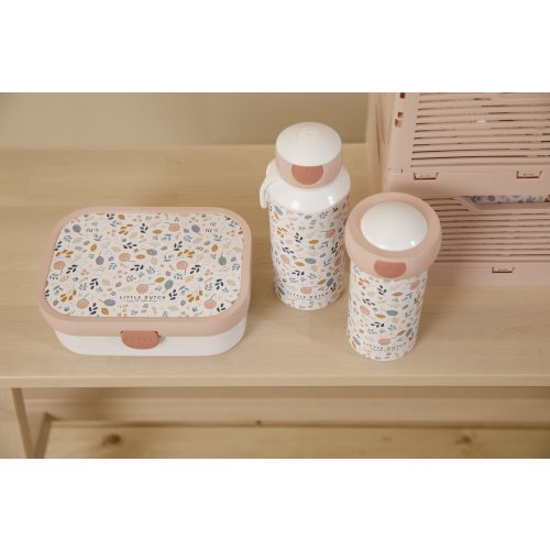 Little Dutch Στεγανό Ποτήρι με Καπάκι Spring Flowers 300ml