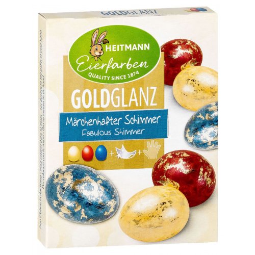 Heitmann Οικολογική Βαφή Αυγών εφέ Χρυσού - 1