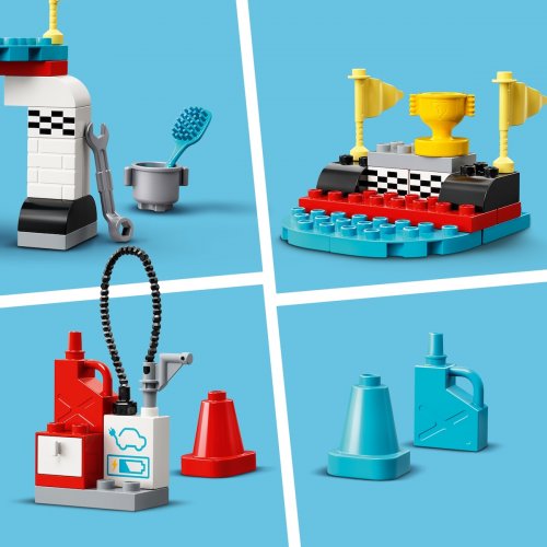 Lego Duplo Αγωνιστικά Αυτοκίνητα - 4