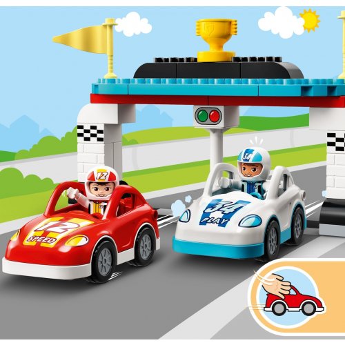 Lego Duplo Αγωνιστικά Αυτοκίνητα - 9