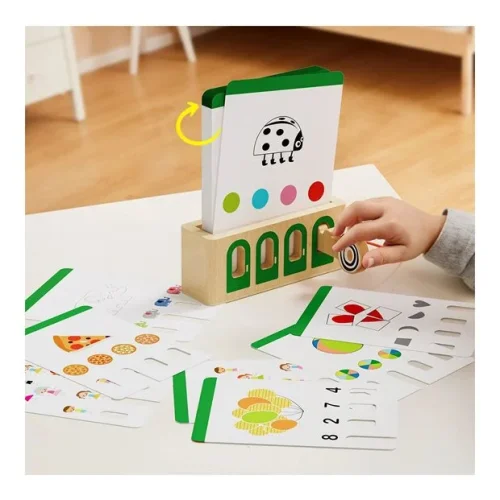Top Bright Ξύλινο Εκπαιδευτικό Παιχνίδι Logical Key Game Advanced Montessori Play
