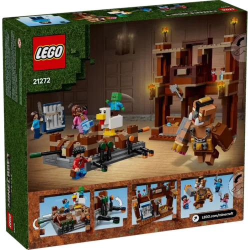 Lego Minecraft Movie Woodland Mansion Fighting Ring