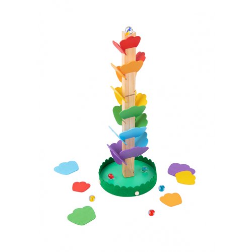 Tooky Toy Πολύχρωμος Πύργος με Μπίλιες - 2